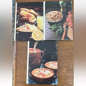 Vintage Southern Living The Poultry, The Low-Cost & The Quick&Easy Cookbooks 70s